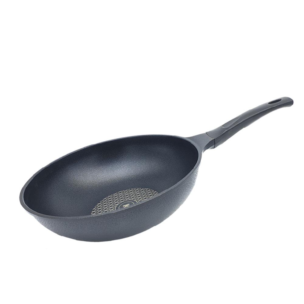 KOMAN Shinewon Titanium Coating Wok pan 28cm